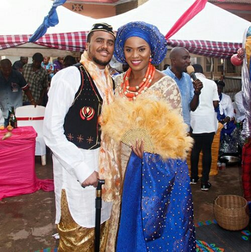 Adorable Photos from the Traditional Wedding Of Actor Michael Okon