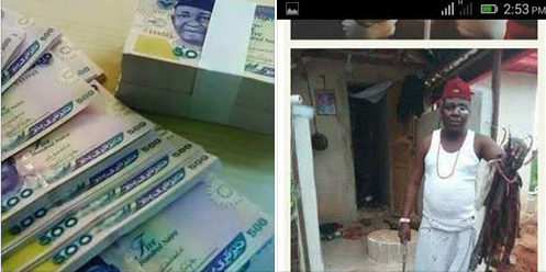 ‘Go And Work Hard’ – Native Doctor, Chi Marine, Tells Lazy Youths Disturbing Him For Money Rituals