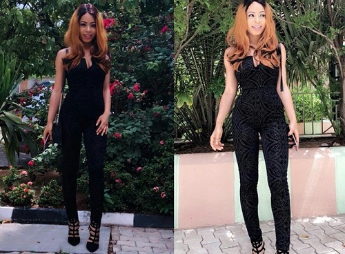 #BBNaija: 2018 BBN Finalist, Nina Slays In A Lovely Black Jumpsuit [Photos]