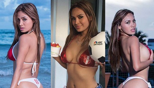 Russia 2018: Meet Nissu Cauti, the Lady Who Takes Off Her Top Whenever Peru Scores [Photos]