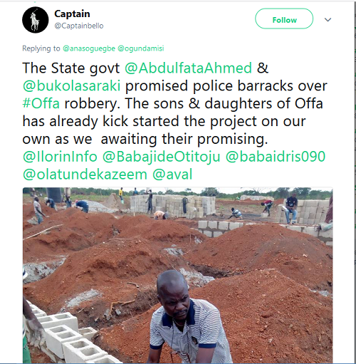 Offa Bank Robbery: See What Offa Residents Are Doing After the Robbery Attack Which Left Many Dead [Photos]