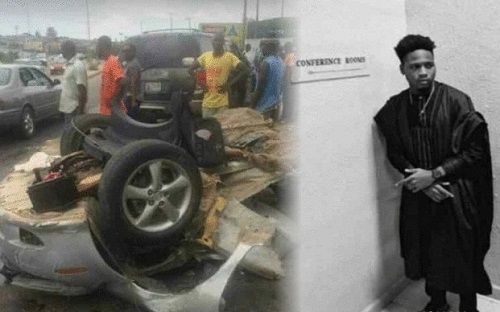 So Sad! Popular Lead City University Final Year Student, Smade Dies In Auto Crash