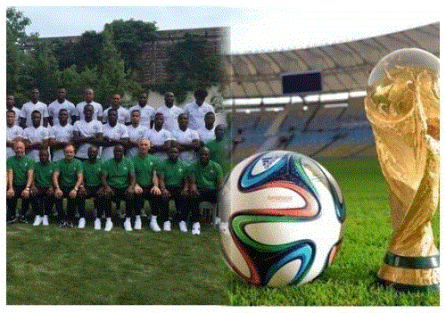 Checkout the Official Super Eagles Of Nigeria World Cup Team Photo