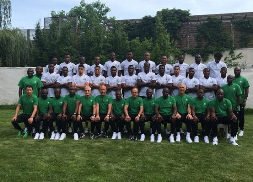Checkout the Official Super Eagles Of Nigeria World Cup Team Photo