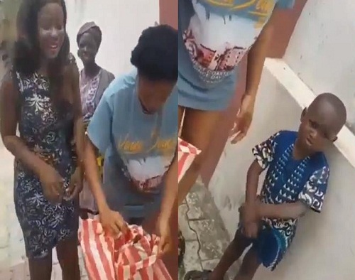 TRENDING! Watch This Video Of LITTLE TAJU Trying To Retrieve Bread That Was Hidden From Him