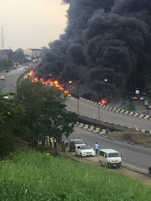 UPDATE: Lagos Tanker Explosion: 9 Confirmed Dead So Far, 53 Vehicles Burnt – LASEMA