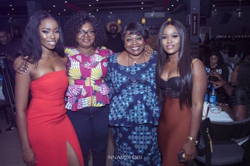 #BBNaija: Lovely Photos From Teddy A’s Birthday Dinner