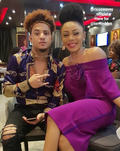 #BBNaija: Lovely Photos From Teddy A’s Birthday Dinner