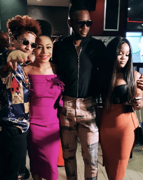 #BBNaija: Lovely Photos From Teddy A’s Birthday Dinner