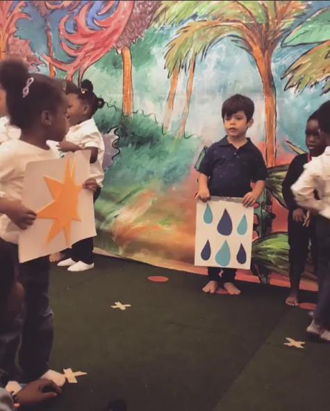Photos of jimil, tiwa savage’s son as he graduates from Kindergarten [photo]