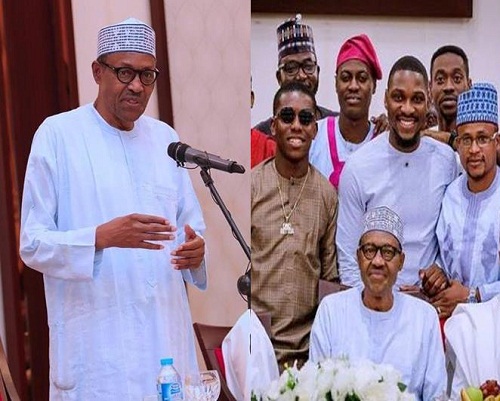 #BBNaija: Finally, Tobi Bakre Meets President Buhari [Photos]