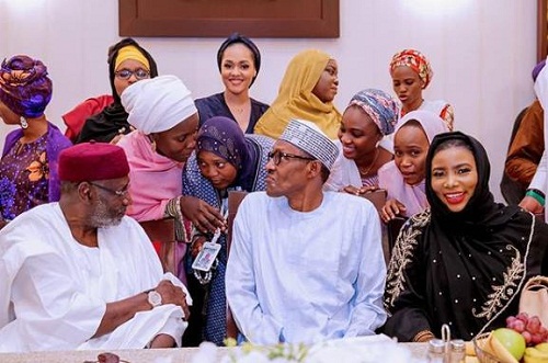 #BBNaija: Finally, Tobi Bakre Meets President Buhari [Photos]