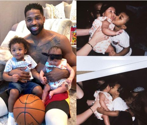 Happy Father, Tristan Thompson Shares Lovely Photos With His Two Kids
