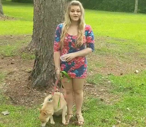 Unbelievable: Meet The Woman Who Drinks Her Own Dog’s Urine To Cure Her Acne [Photos]