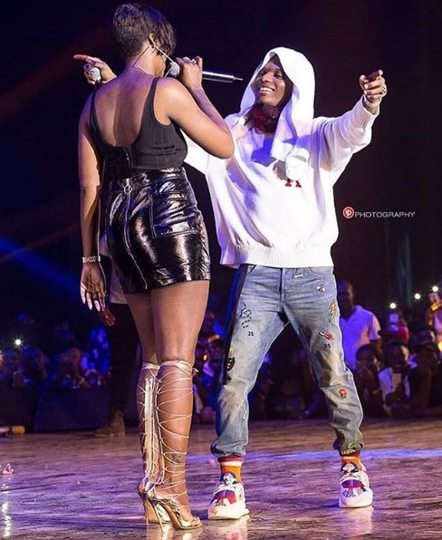 Adorable Photos of Wizkid and Tiwa Savage That Proves Their Love Is For Real and Undeniable