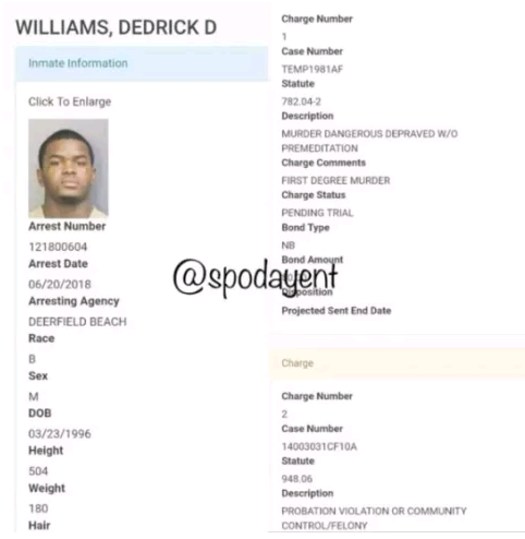 American Rapper, Xxxtentacion's Alleged Killer Arrested