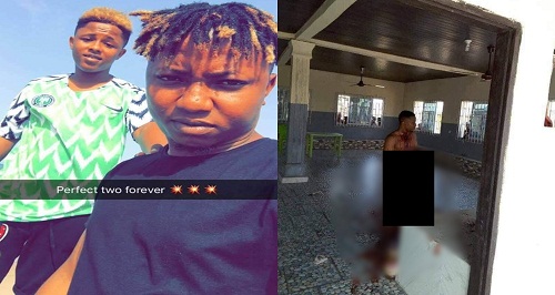 Yahoo Boy Commits Suicide By Stabbing Himself Repeatedly In Delta State [Graphic Photos]