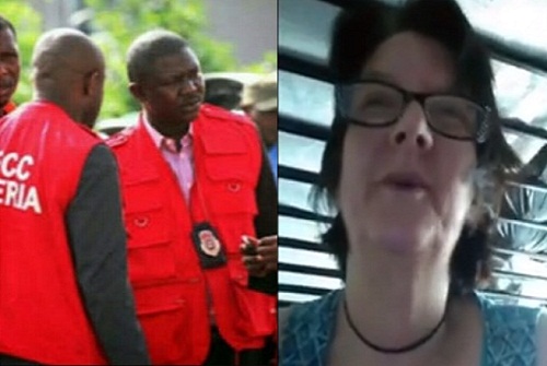 White Woman Appeals To EFCC to Leave ‘Yahoo’ Boys Alone [Video]