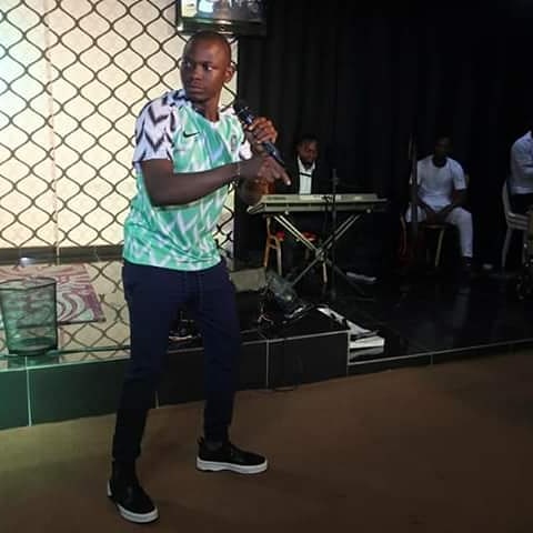 Popular Pastor Spotted Rock N41k Super Eagle's World Cup Jersey In The Pulpit