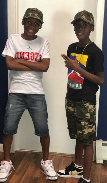 Tuface Idibia's Boys, Nino and Zion, Shares Swagged Up Photos On Instagram Photos]