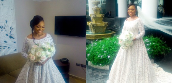 PHOTO NEWS: See First Photos Of Boma Douglas In Her Wedding Dress