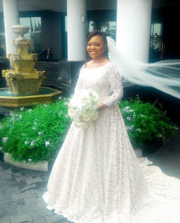PHOTO NEWS: See First Photos Of Boma Douglas In Her Wedding Dress