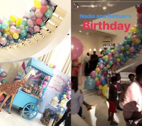 More Photos From Paul Okoye and Anita’s Twins Circus Themed Birthday Party [Photos]