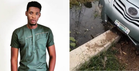Big Brother Naija’s Soma Survived Motor Accident [Photos]