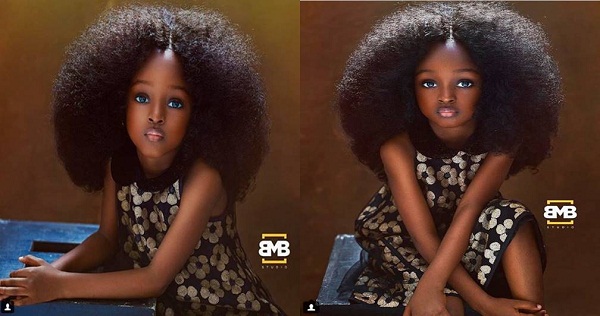See the Heart Melting Photos of 4-Year-Old Nigerian Girl Branded ‘The Most Beautiful Girl in the World’ [Photos]