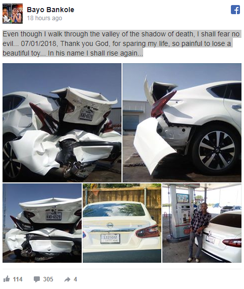 Boy Alinco of Papa Ajasco Comedy Series Involved In a Ghastly Motor Accident in Texas, U.S.A, See His Current Condition [Photos]