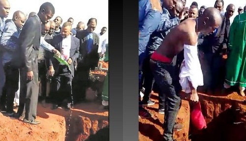 End time burial!!!27-year-old Millionaire Buried with Cash, Beer, Phones and Expensive Items