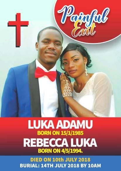 So Sad!!!Young Couple Found Just D E A D Two Weeks after Their Wedding In Kaduna State [Photos]