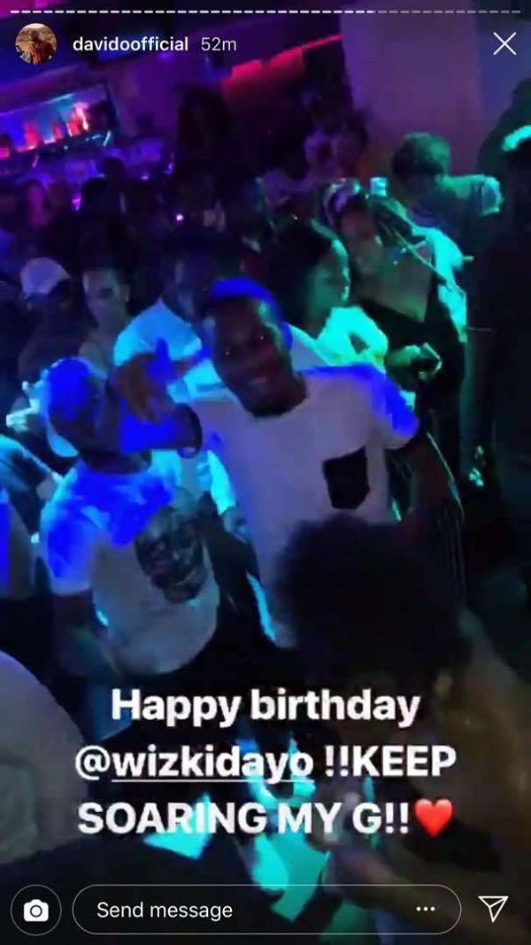 Davido Celebrates Wizkid’s 28th Birthday, All The Way from Paris [Video]