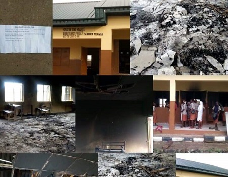 Dino Melaye’s Constituency Projects Burnt to Ashes on Inauguration Day [Photos]