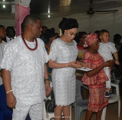 Precious Chikwendu, Femi Fani Kayode’s Wife, Buries Late Mum [Photos]
