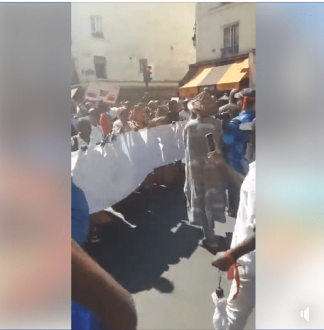 Serious Tension in PARIS As FULANIS Stormed the City to Do This [Photos]