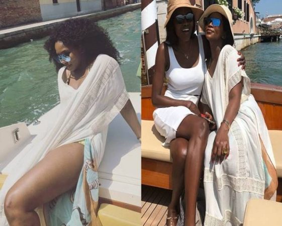 Genevieve Nnaji and Supermodel Oluchi Onweagba Shares Vacation Photos Italy [Photos]