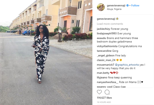 Screen Diva, Genevieve Nnaji, Completes Her Abuja Estate [Photos]