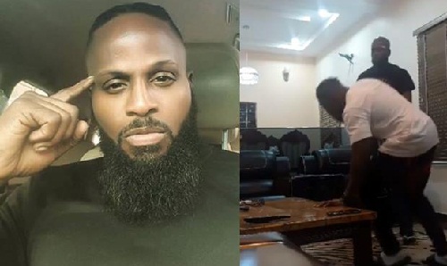 Serious Trouble in the Paradise as Rappers, Ikechukwu and His Kid Brother, Uzikwendu Exchange ‘Hot Slaps’ [Video]