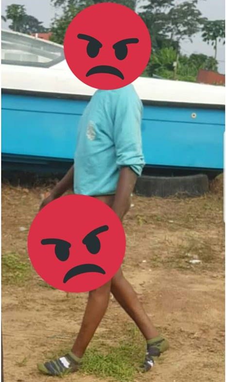 Man Mistaken For Journalist, Attacked And Stripped N @K. Ed [Photos]