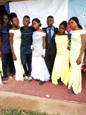 Photos of 19-Years-Old Nigerian Secondary School Students As They Get Married