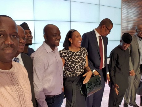 Vp Yemi Osinbajo Visits Google Headquarters In The Us, Received By Google Ceo [Photos]