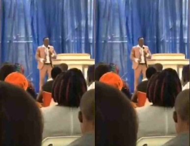 End Time Pastor Ask Congregation to Pay Before They Can Touch Him [Photos]