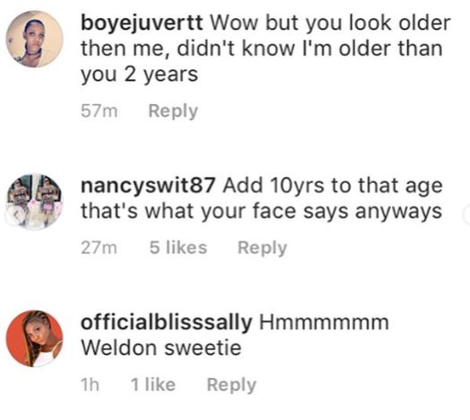 Outrage on Social Media as Actress Rosy Meurer Claims She Is 26 [photos]