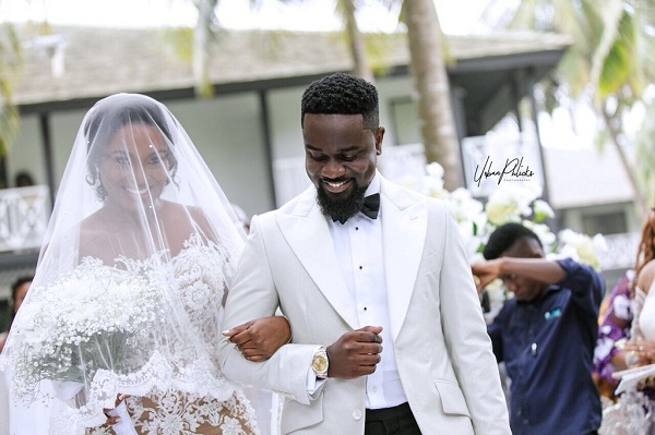 See the Official Wedding Photos of Sarkodie and Tracy