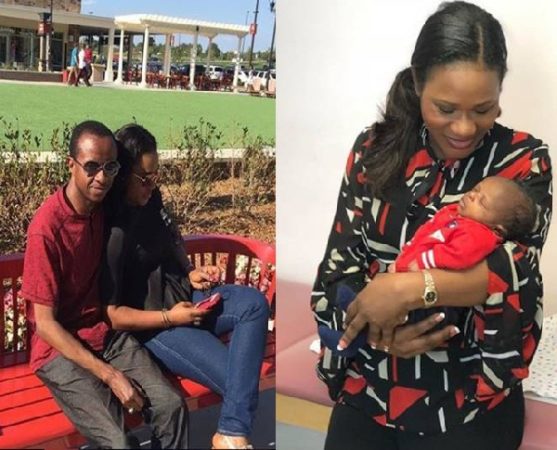 Sunmbo Adeoye, 2Face Idibia‘s Babymama, Shares First Photo With Her Newborn Son [He’s So Cute]
