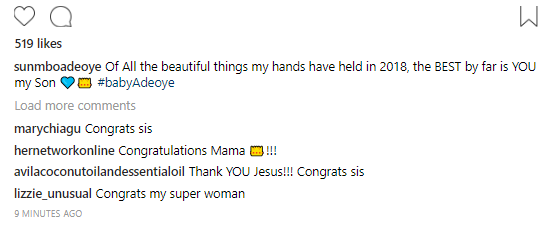 Sunmbo Adeoye, 2Face Idibia‘s Babymama, Shares First Photo With Her Newborn Son [He’s So Cute]