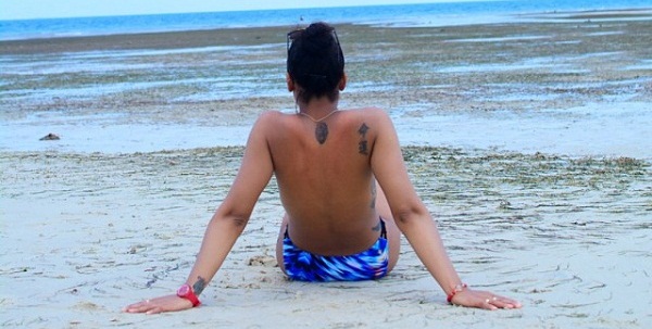 Tboss Shocks Her Fans, Goes Topless as She Twerks up A Storm at the Beach [Photos+Video]