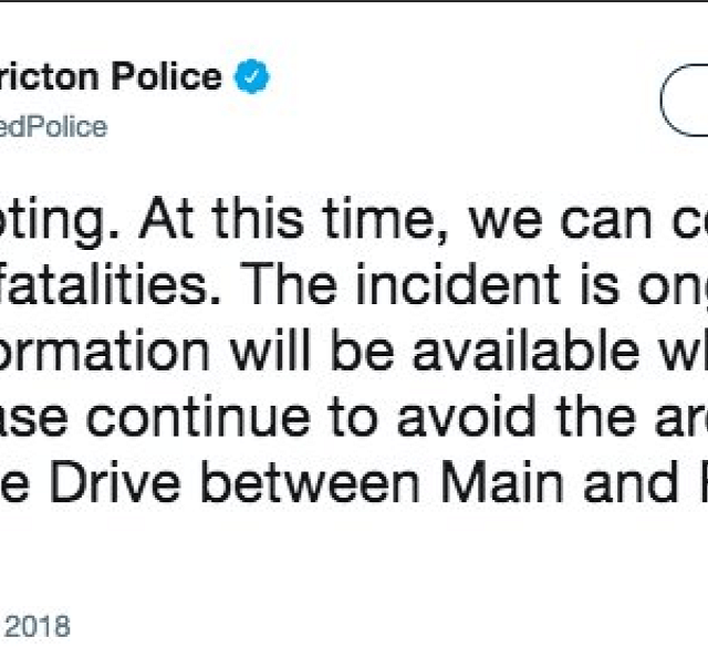 BREAKING: More Than 3 Dead, Several Injured Following Mass Shooting In A Town In Canada