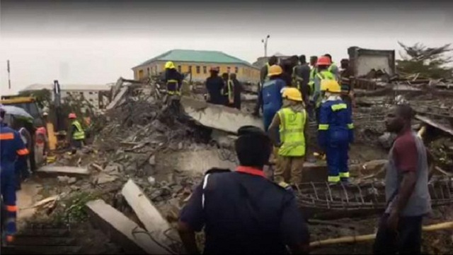 Days Later, Decomposing Body Recovered From the Debris of Abuja Collapsed Building [Photo]